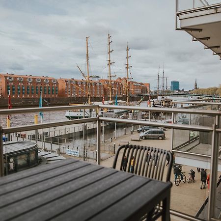 Moderne Wohnung Mit Weserblick Und Uferpromenade BRE エクステリア 写真